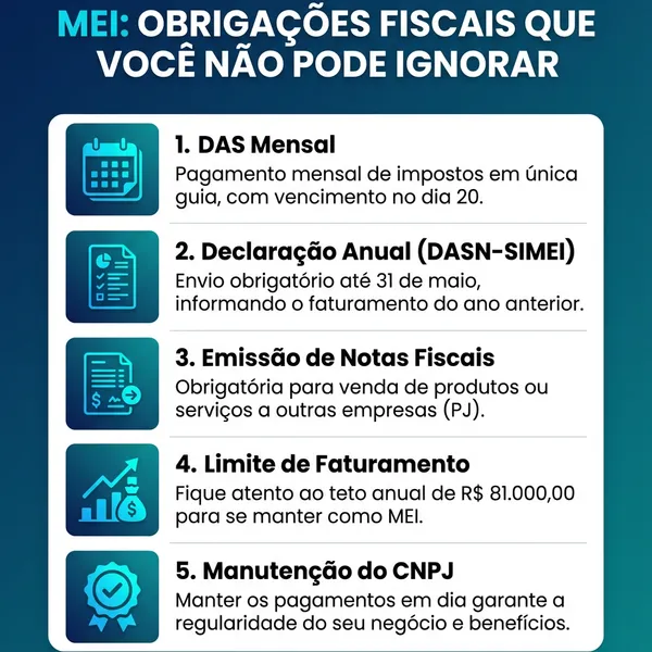 MEI: obrigações fiscais que você não pode ignorar