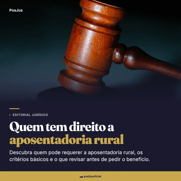 Quem tem direito à aposentadoria rural?